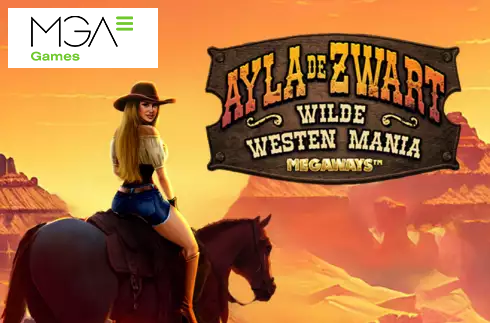 Ayla de Zwart Wilde Westen Mania Megaways